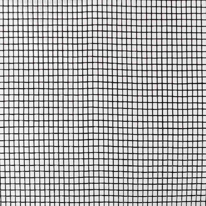 Fiberglas-Fliegengitter 100x500 cm Schwarz