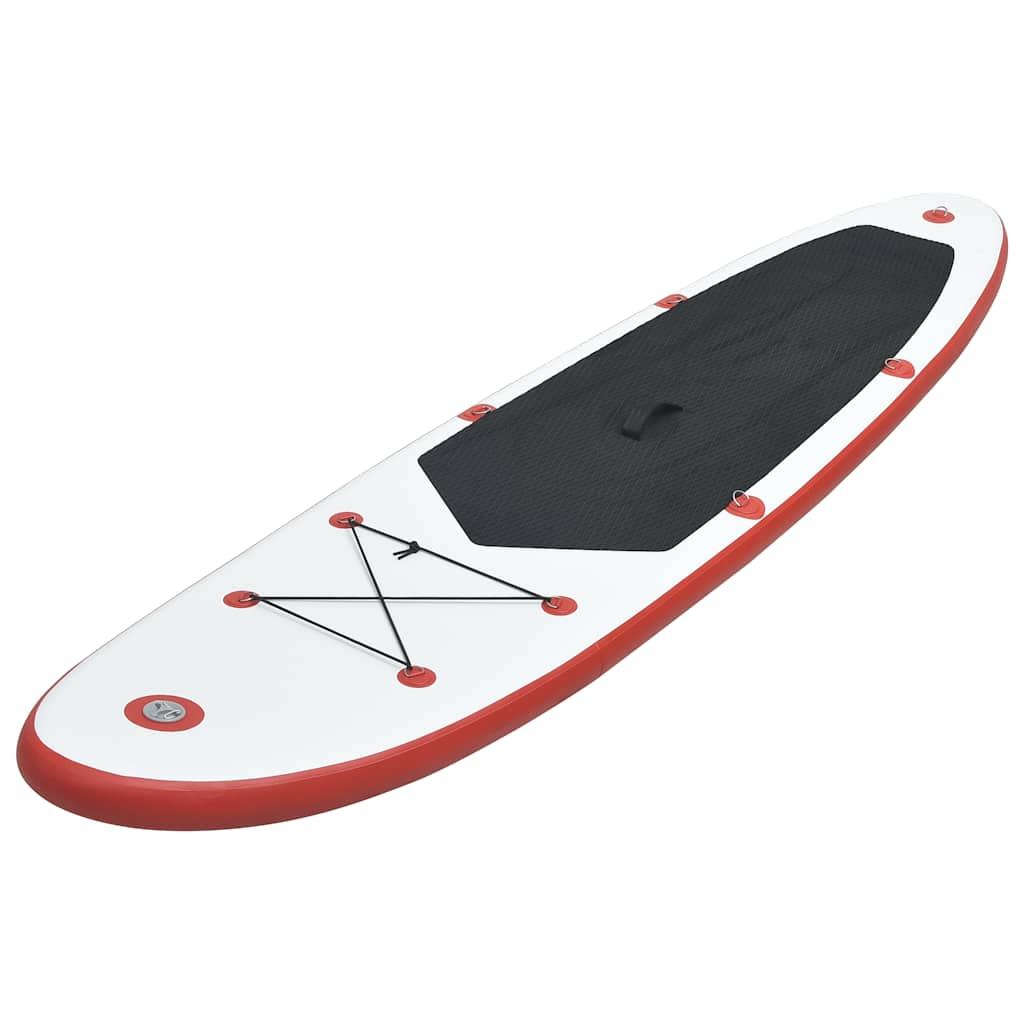 Stand Up Paddle Board SUP Gonflable Rouge et Blanc