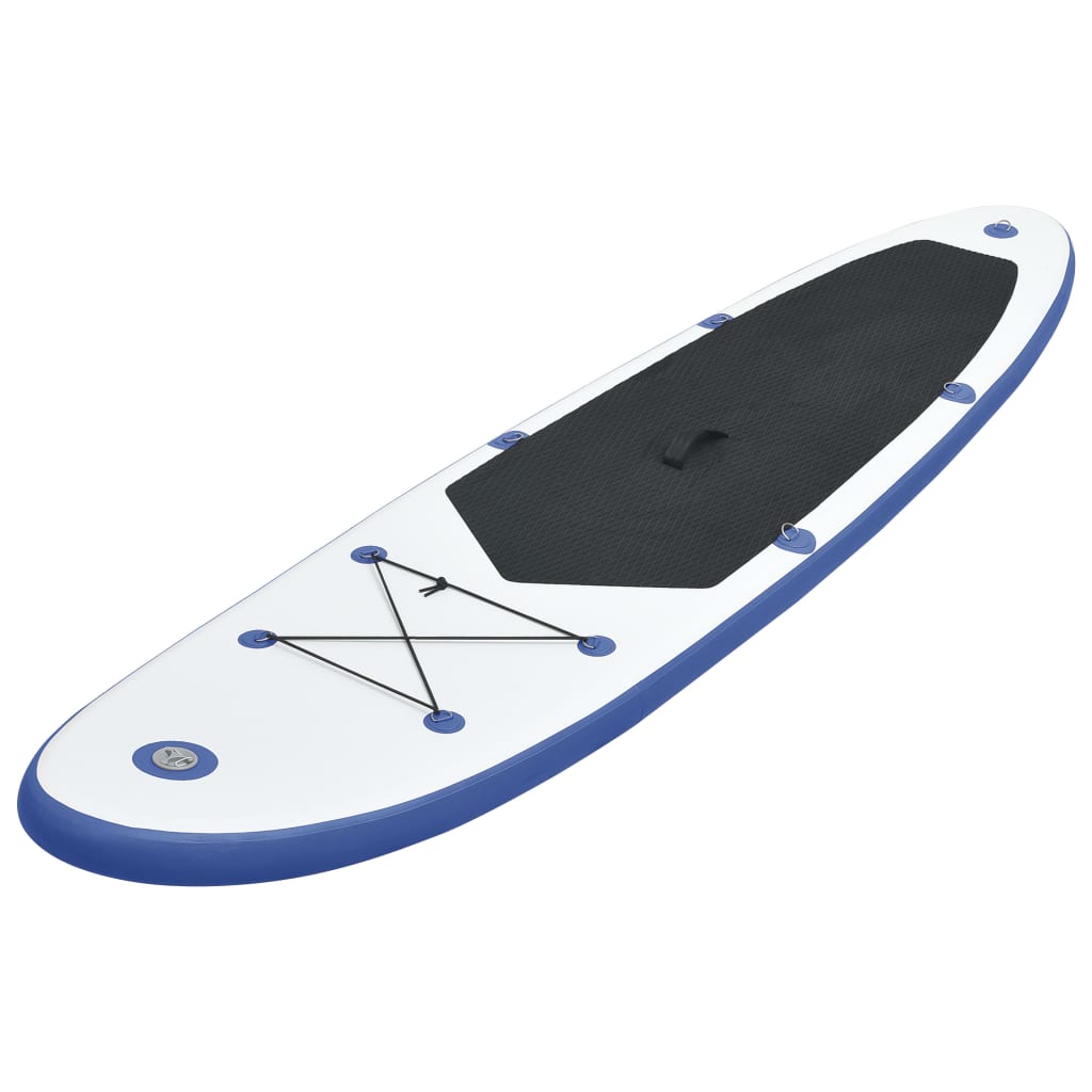 SUP-Board Aufblasbar Blau und Weiß