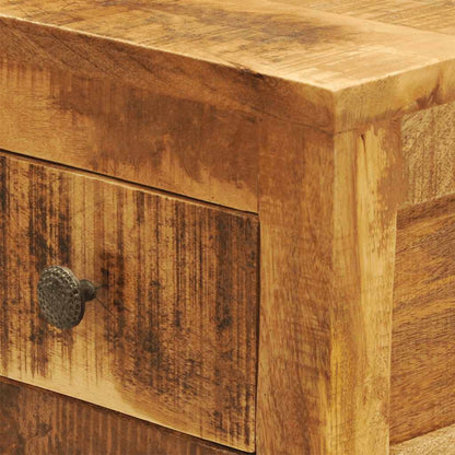 Nachttisch mit 1 Schublade Massivholz Mango