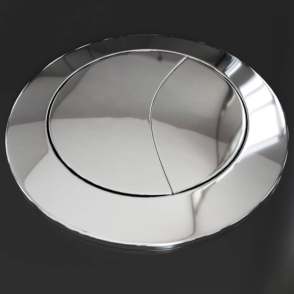 Toilette Rund Keramik Schwarz