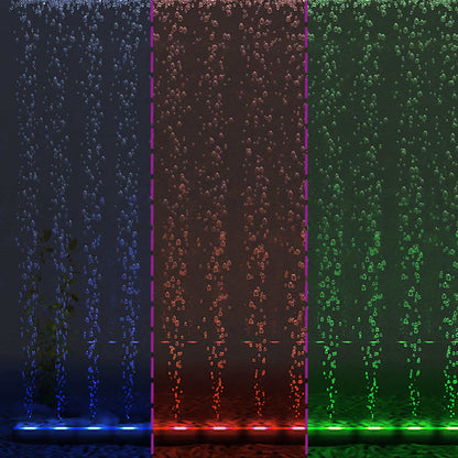 LED Aquarium Blasenlampe RGB 107 cm