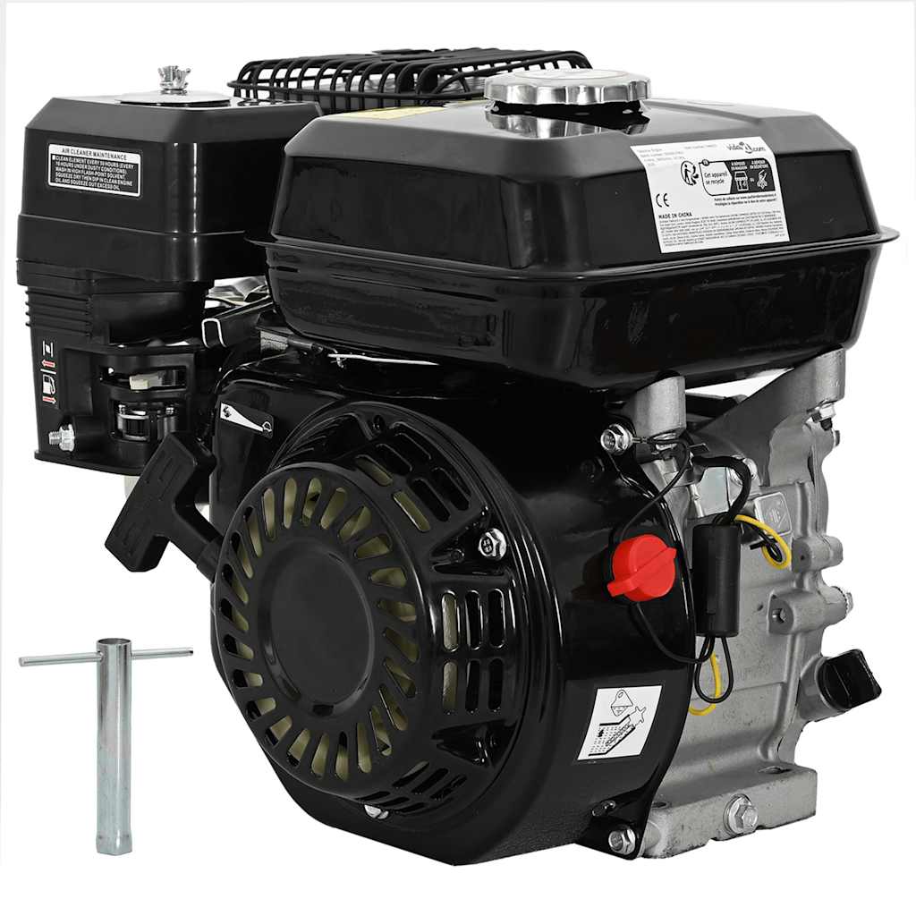Benzinmotor 6,5 PS 4,8 kW Schwarz