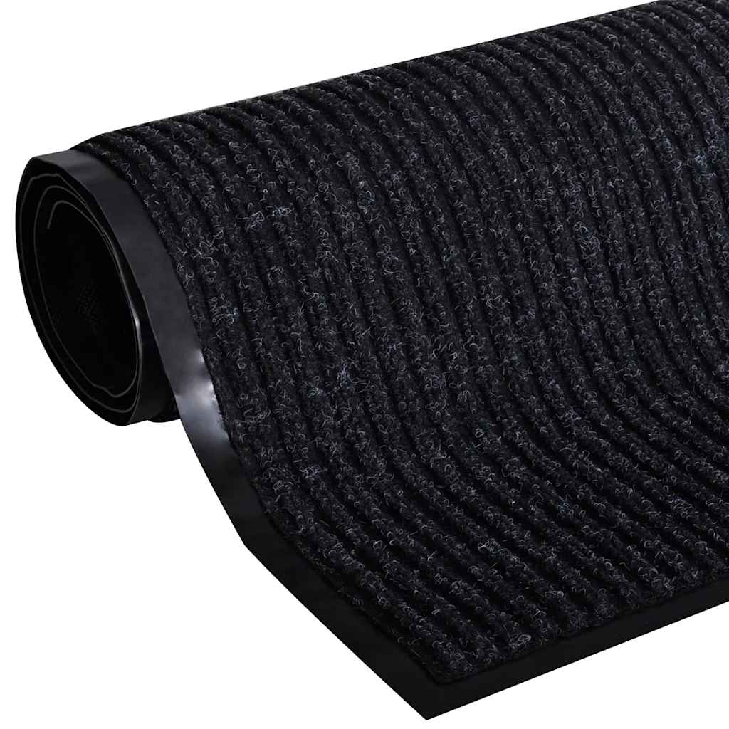 Türmatte Schwarz 90 x 120 cm PVC