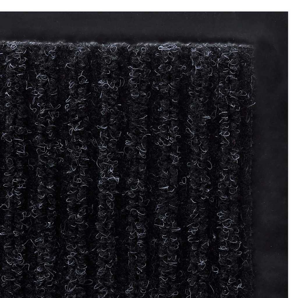 Türmatte Schwarz 90 x 150 cm PVC