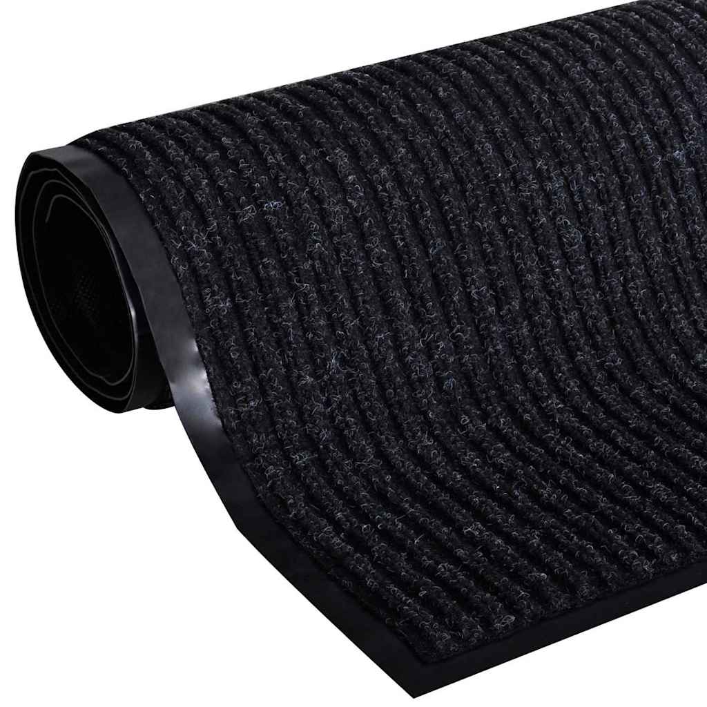 Türmatte Schwarz 120 x 180 cm PVC