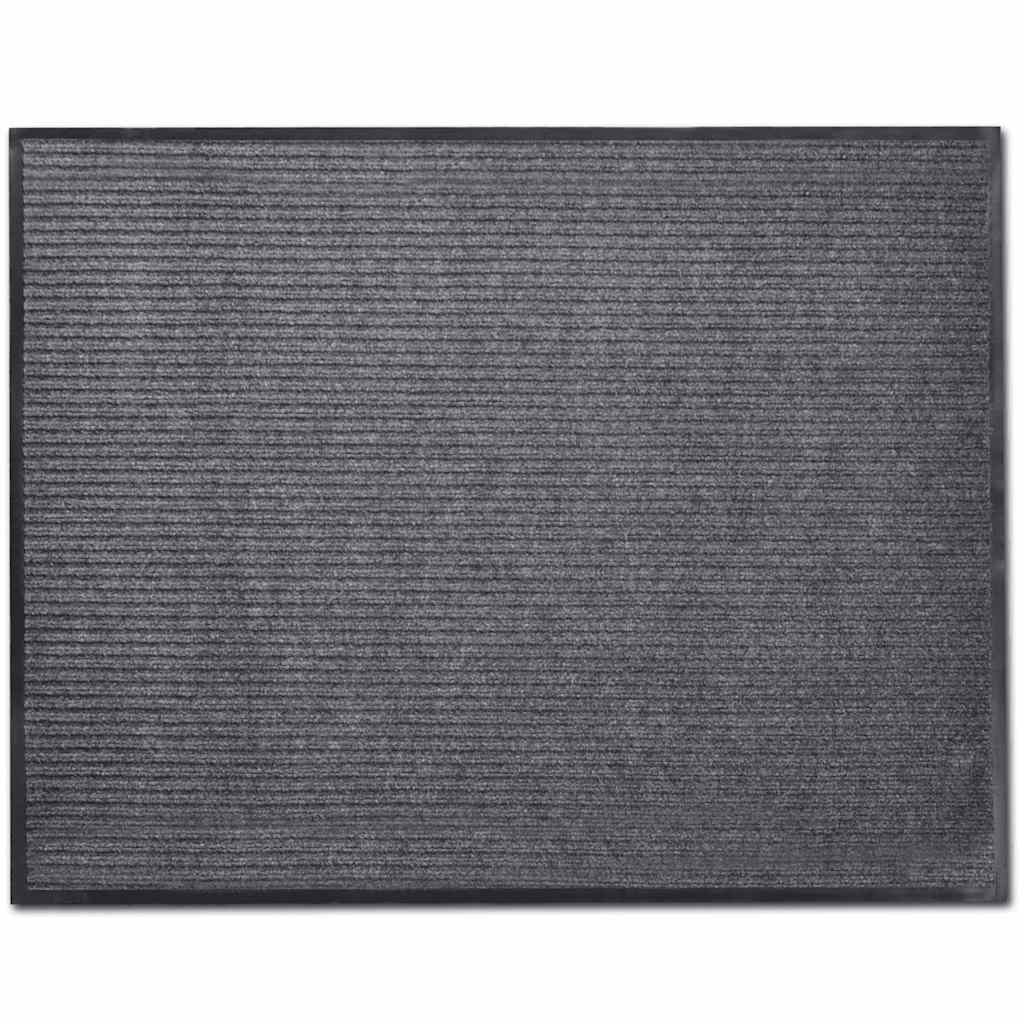 Türmatte Grau 90 x 60 cm PVC