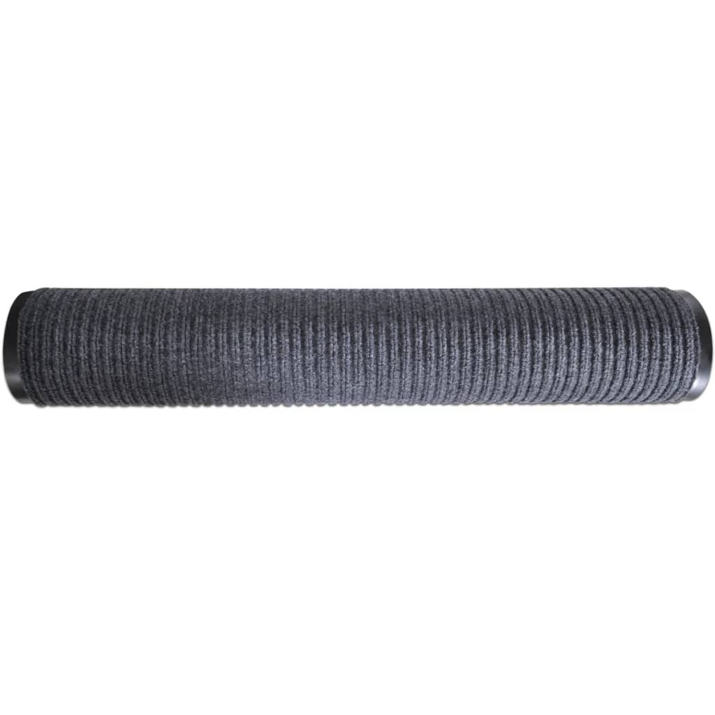 Türmatte Grau 90 x 120 cm PVC