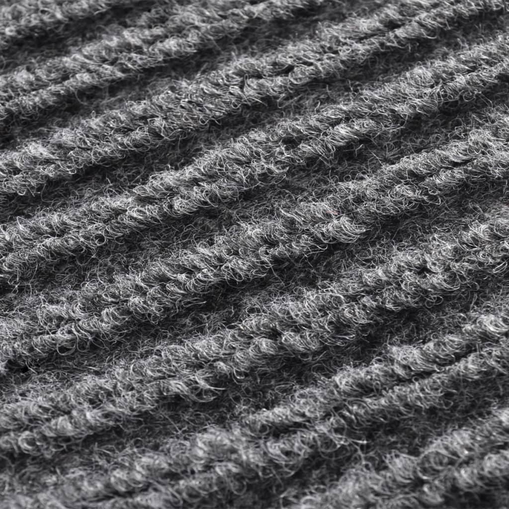 Türmatte Grau 90 x 120 cm PVC