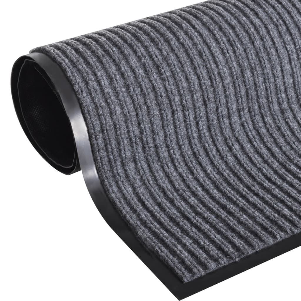 Türmatte Grau 120 x 180 cm PVC