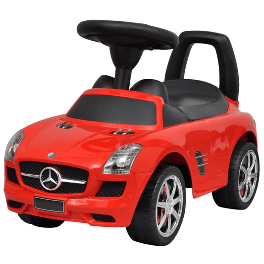 Voiture à pédales pour enfants rouge