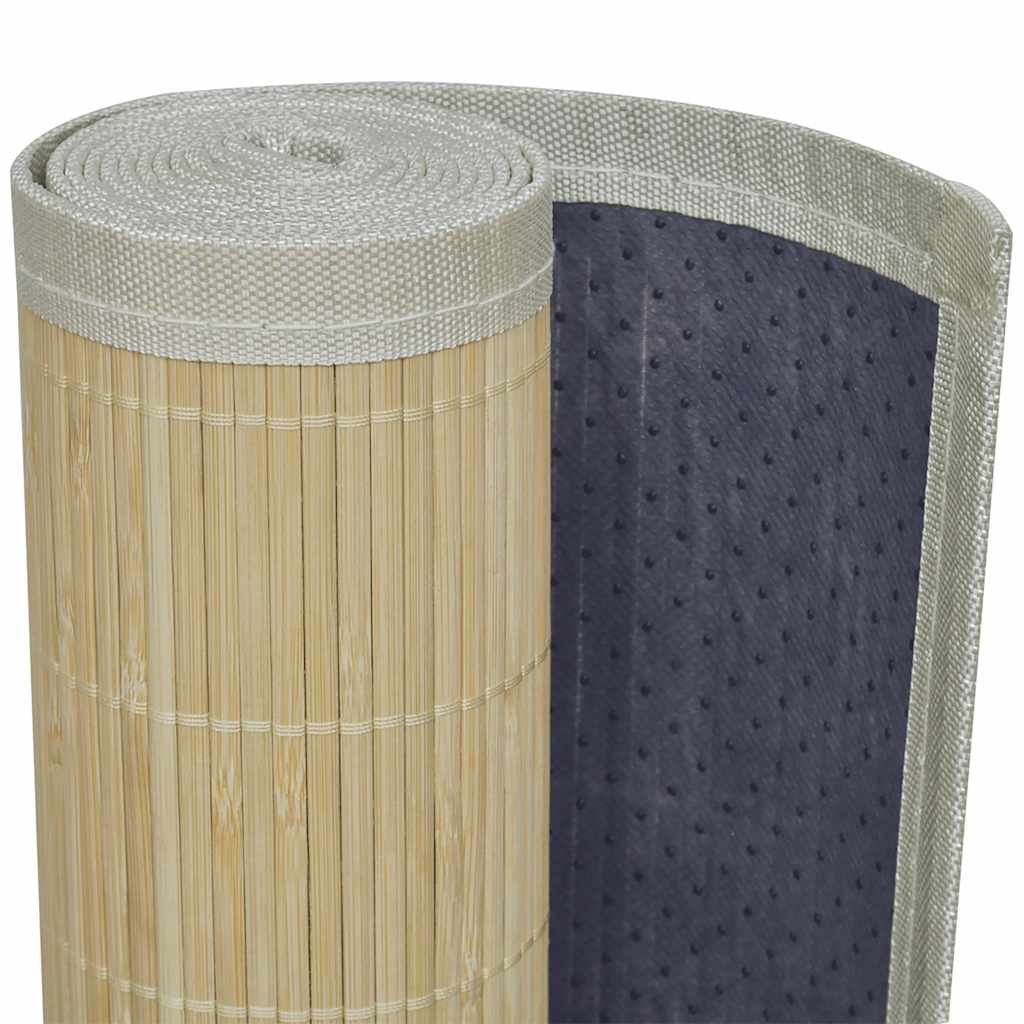 Teppich Bambus Natur Rechteckig 150x200 cm