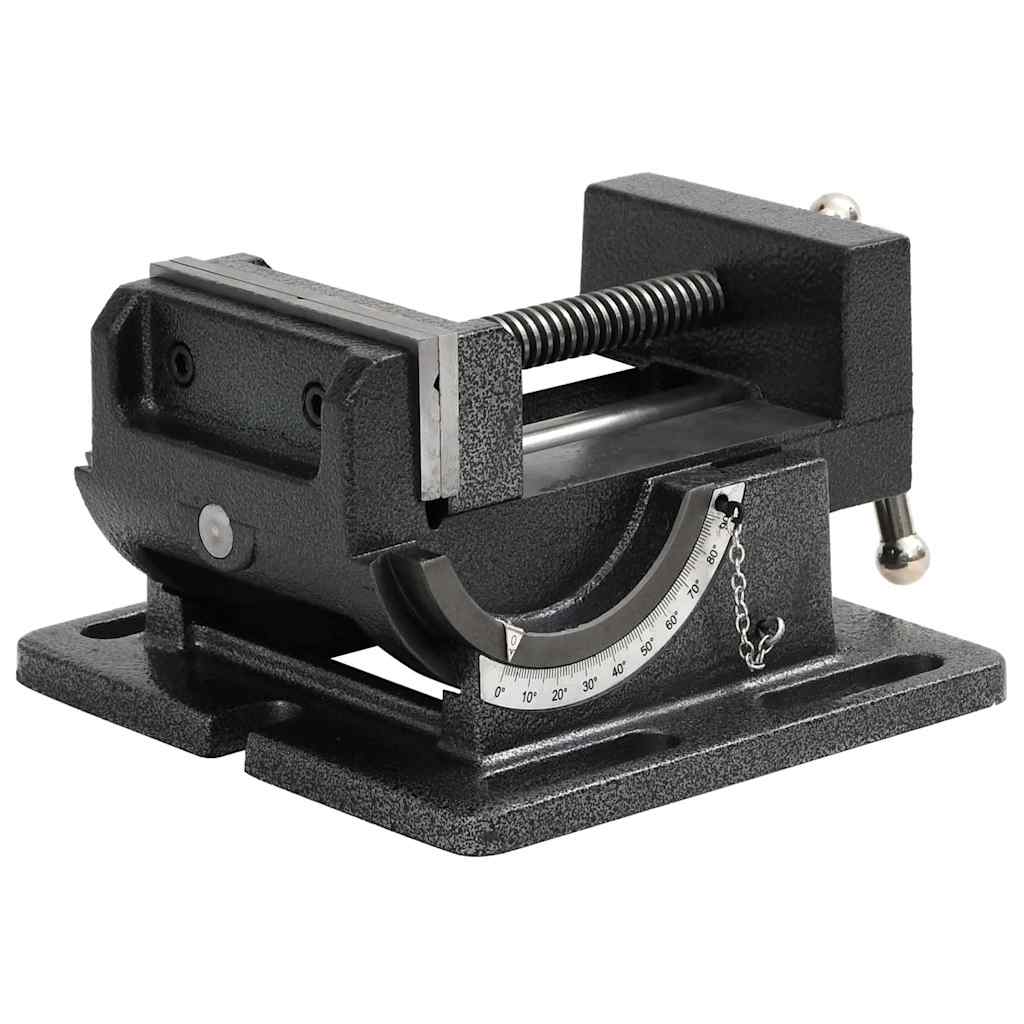 Maschinenschraubstock Kippbar Handbetrieben 110 mm