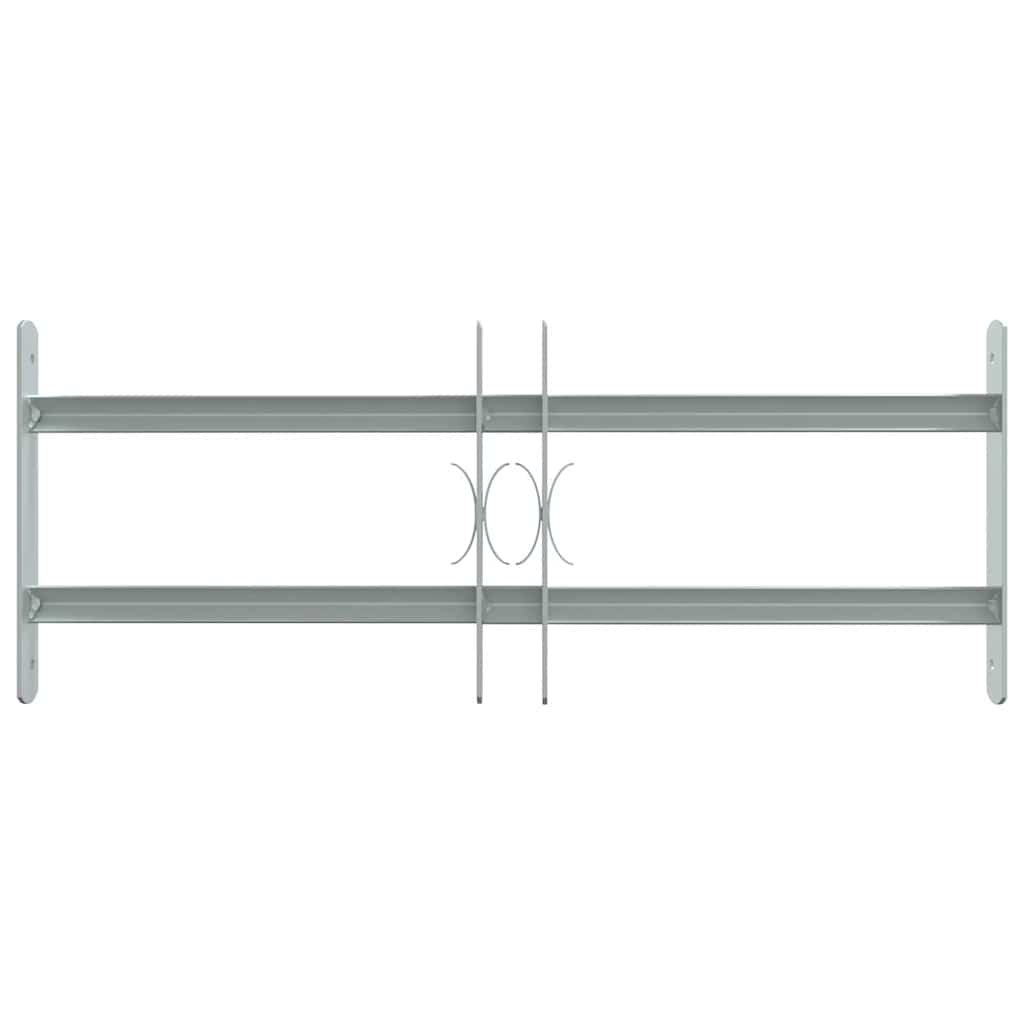 Fenstergitter Verstellbar mit 2 Querstäben 500-650 mm