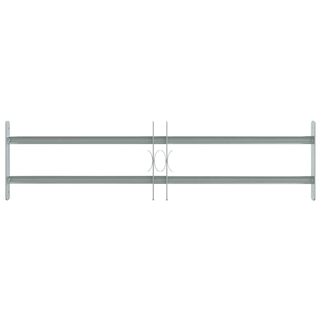 Fenstergitter Verstellbar mit 2 Querstäben 700-1050 mm