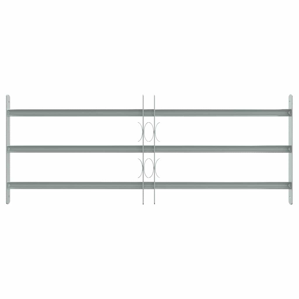 Fenstergitter Verstellbar mit 3 Querstäben 700-1050 mm