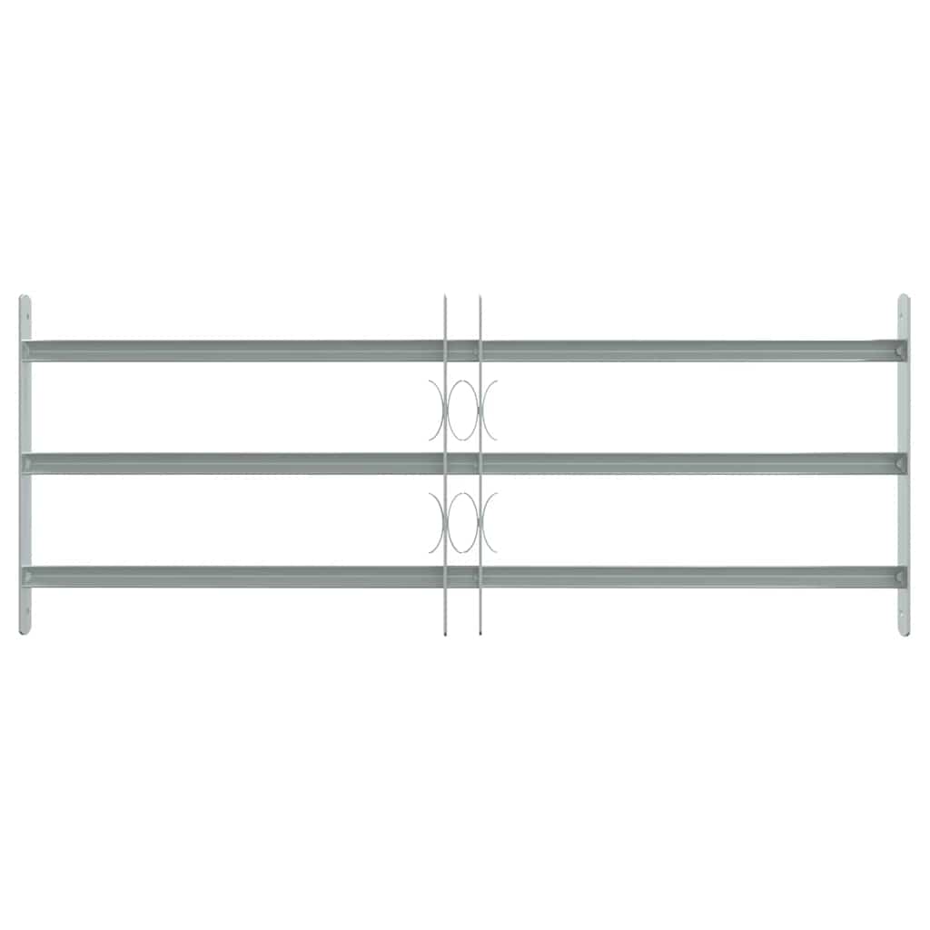 Fenstergitter Verstellbar mit 3 Querstäben 700-1050 mm