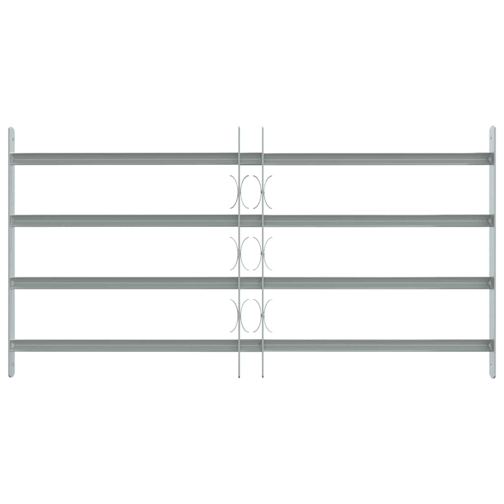 Fenstergitter Verstellbar mit 4 Querstäben 700-1050 mm