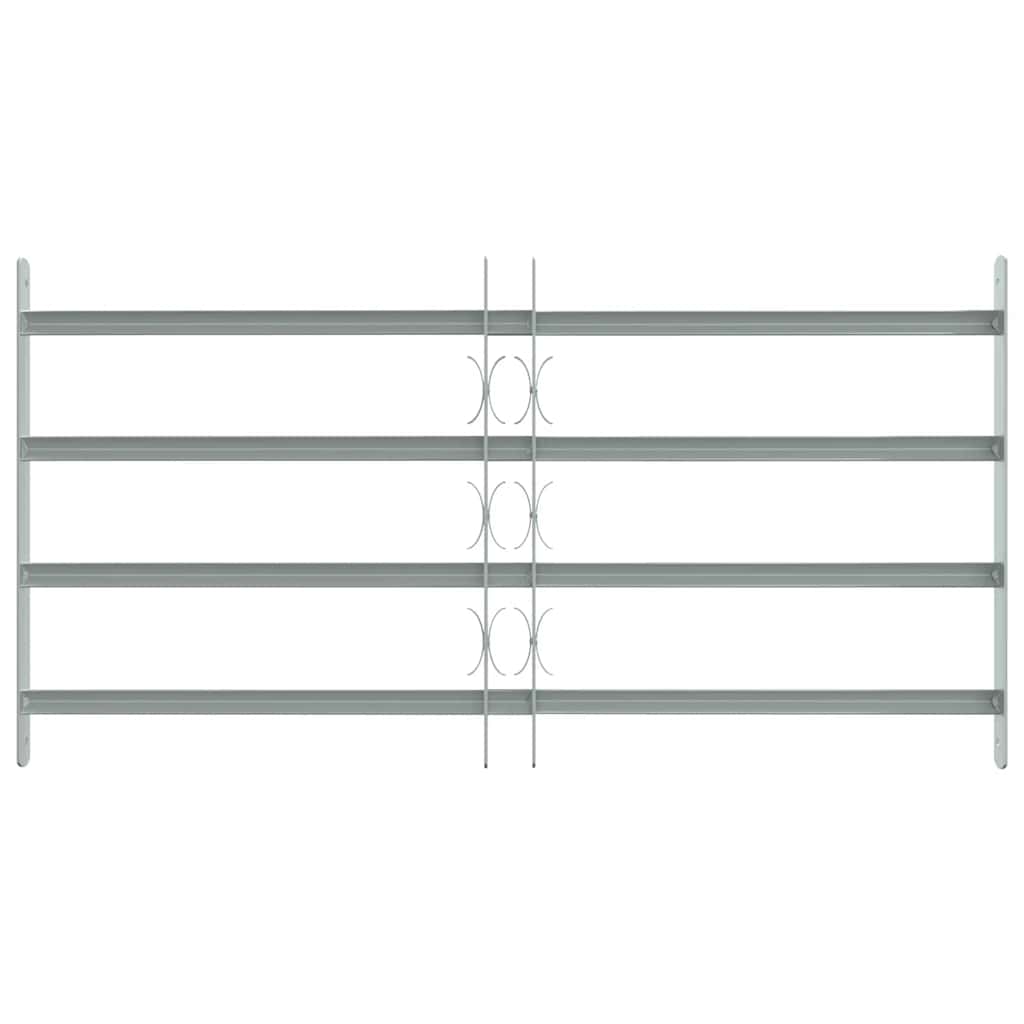 Fenstergitter Verstellbar mit 4 Querstäben 700-1050 mm