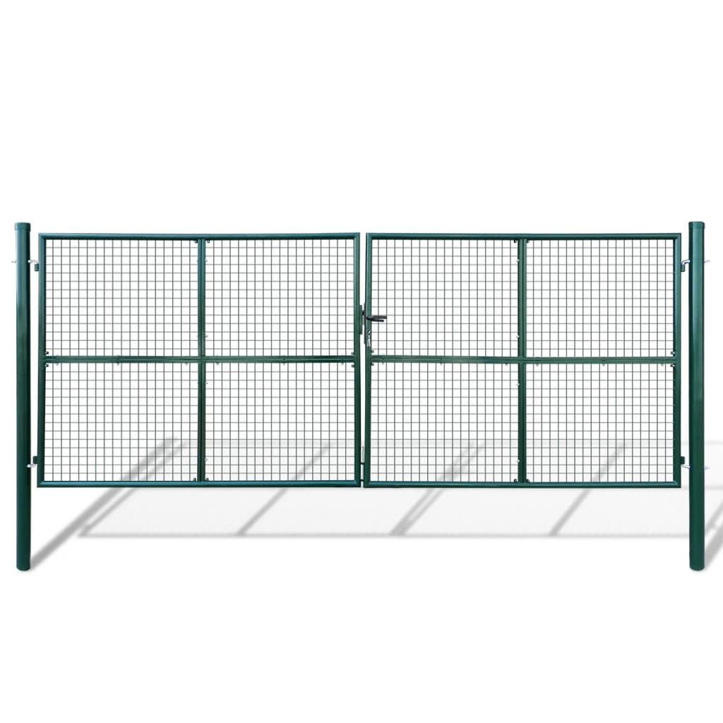 Gartentor aus Maschengewebe 400x150 cm