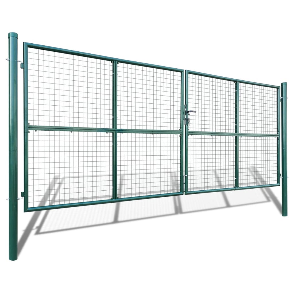 Gartentor aus Maschengewebe 400x150 cm
