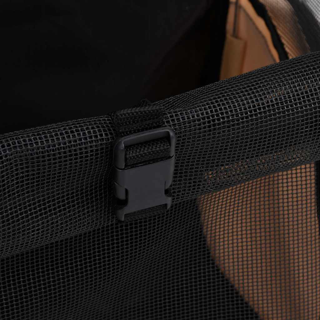Trolley für Haustiere 3-in-1 Faltbar Sandfarben