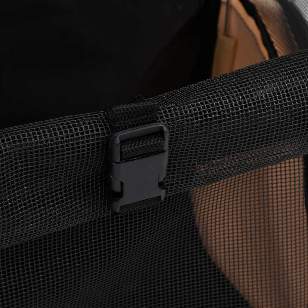 Trolley für Haustiere 3-in-1 Faltbar Sandfarben
