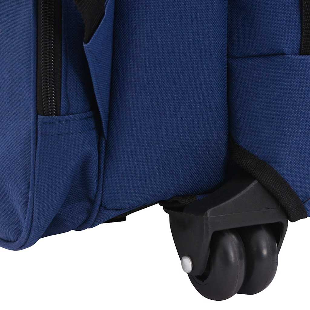 Trolley für Haustiere 3-in-1 Faltbar Blau