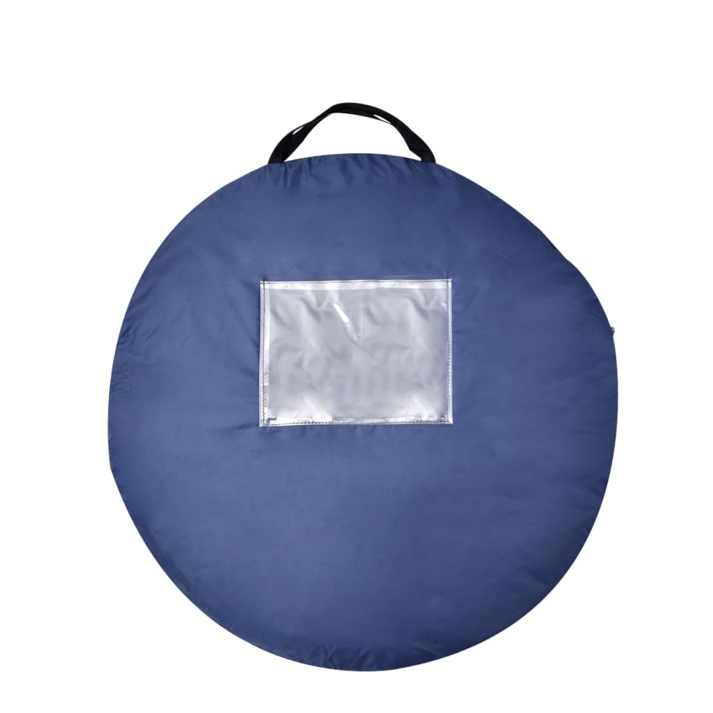 Pop-Up-Campingzelt 2 Personen Marineblau / Grün