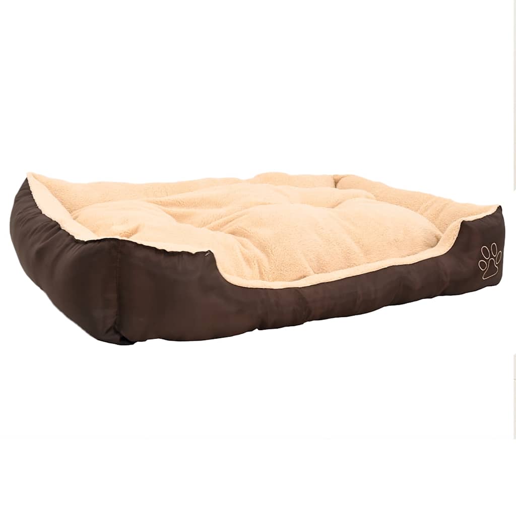 Warmes Hundebett mit Polsterkissen M
