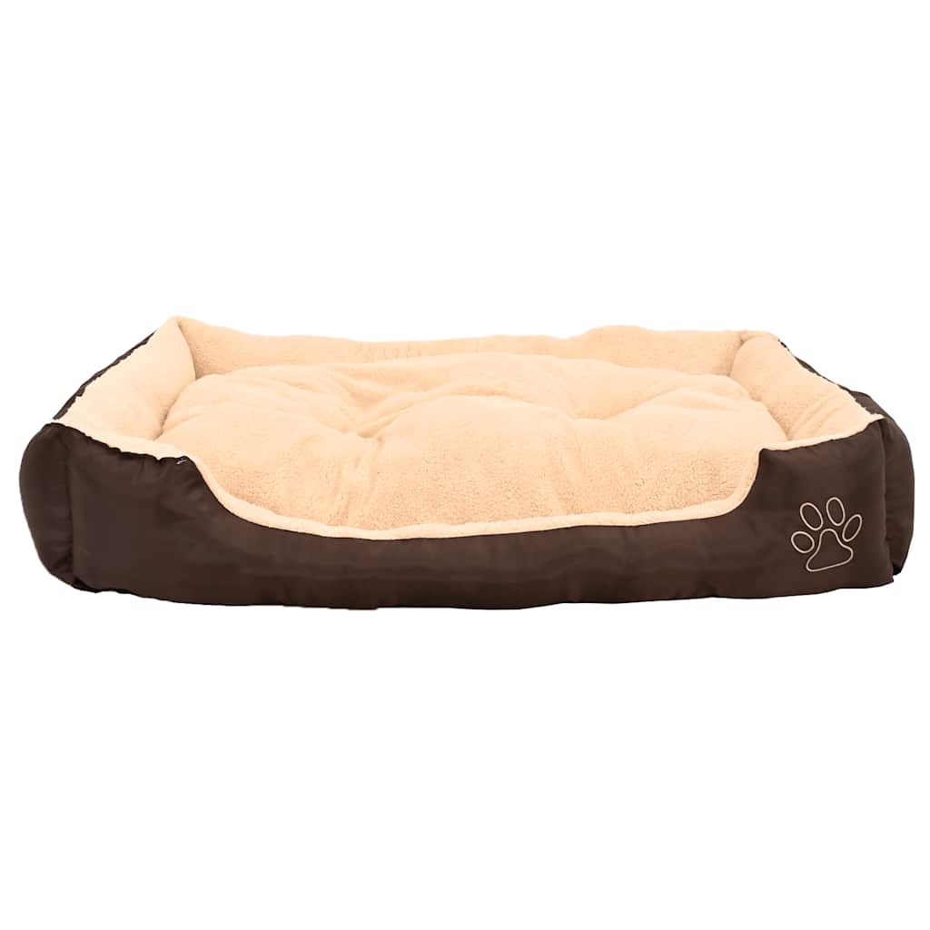 Warmes Hundebett mit Polsterkissen M