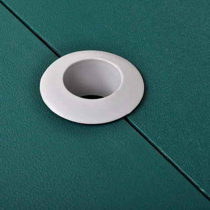Campingtisch mit 4 Hockern Klappbar Aluminium Extra Leicht Grün