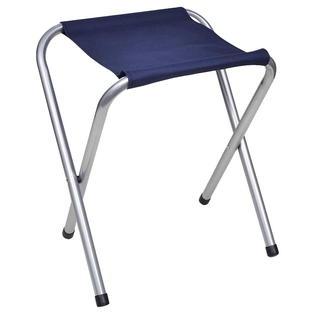 Klappbarer Campingtisch mit 4 Hocker Höhenverstellbar 180x60 cm