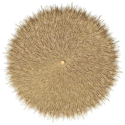 Bambus-Sonnenschirm mit Bananenblatt-Dach 270 cm