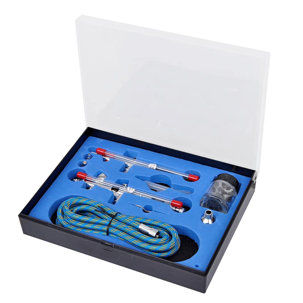 Airbrush-Set mit 2 Pistolen