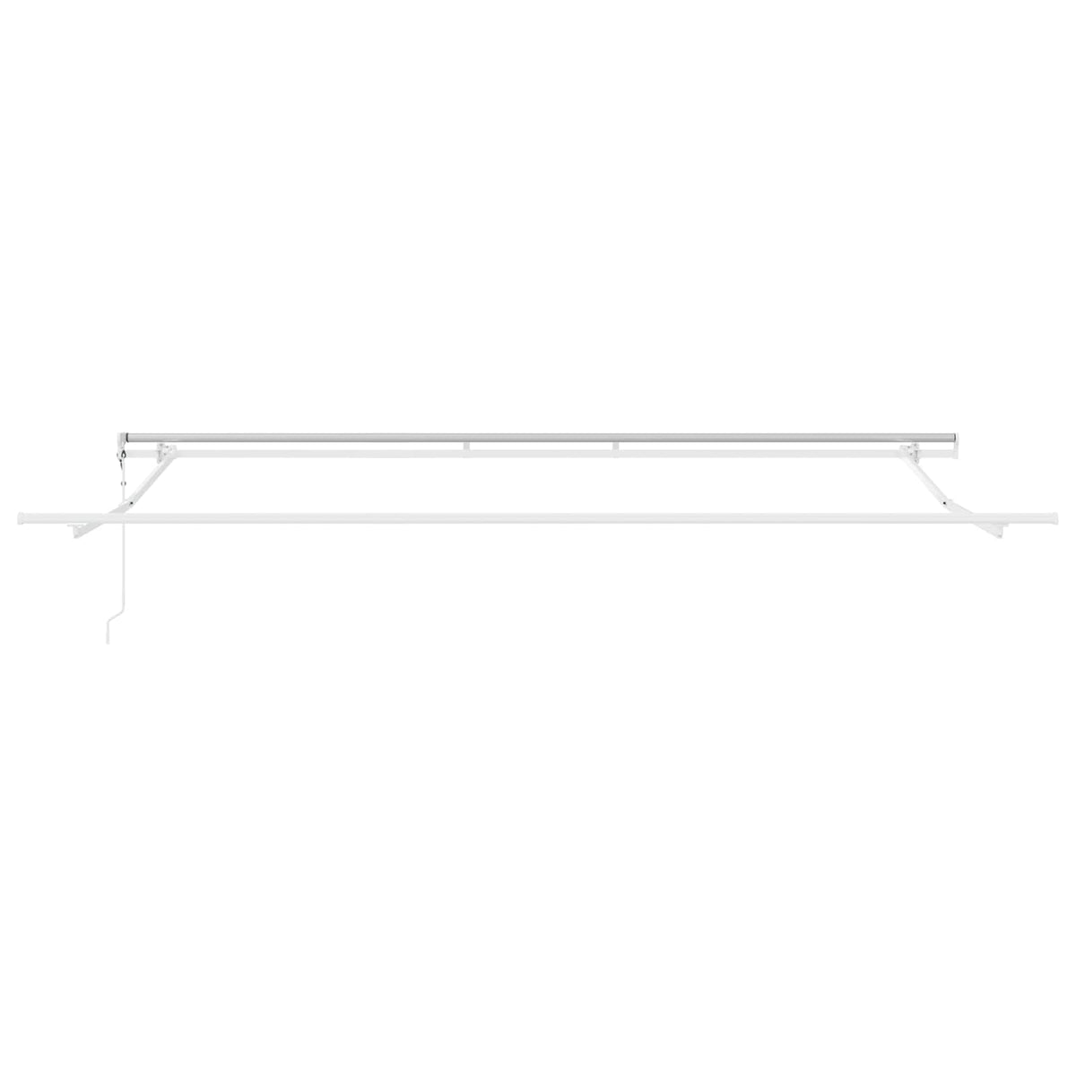 Markisenrahmen 4x3 m Automatischer Rückzug Aluminium
