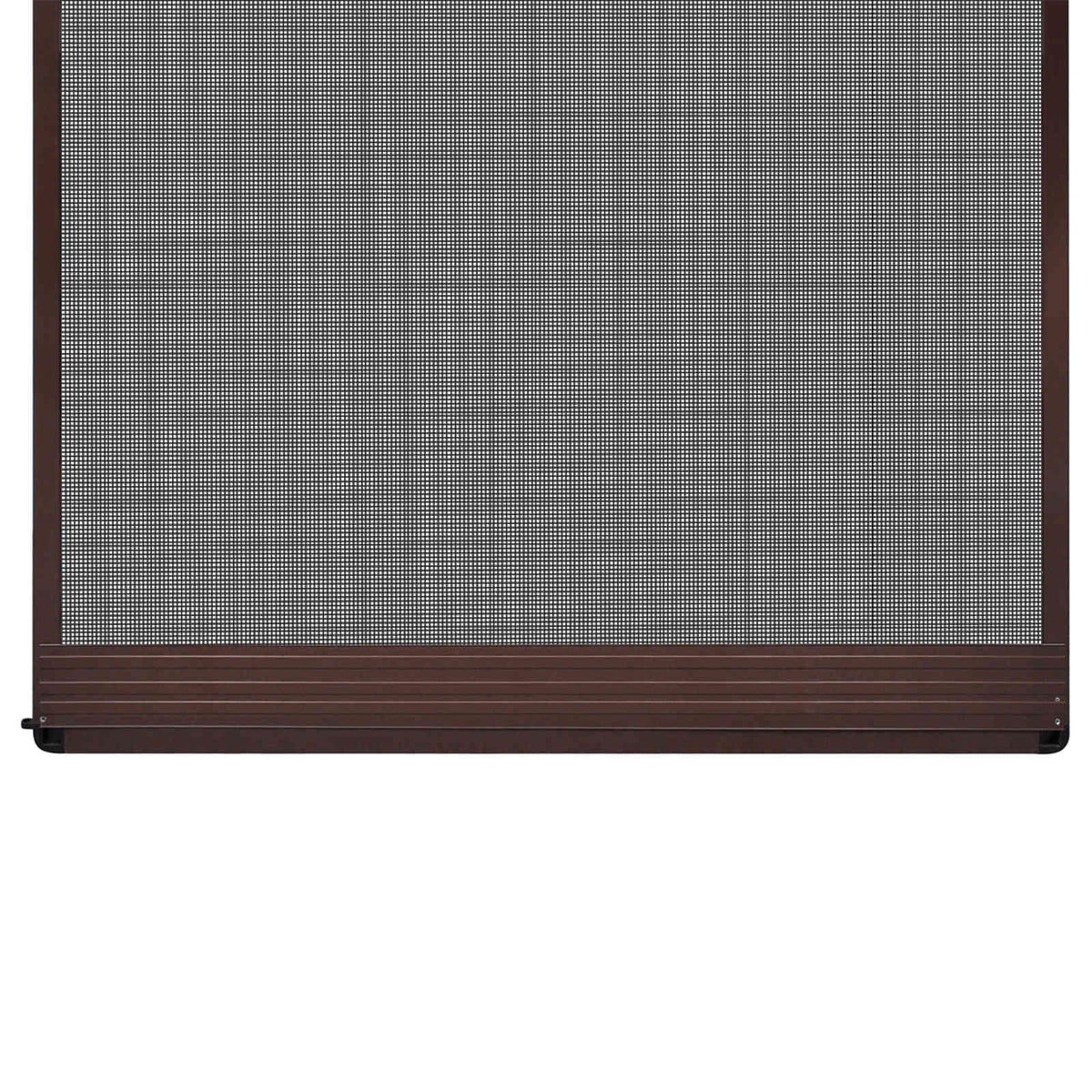 Schwenk-Insektenscreen Braun und Schwarz 120 x 240 cm