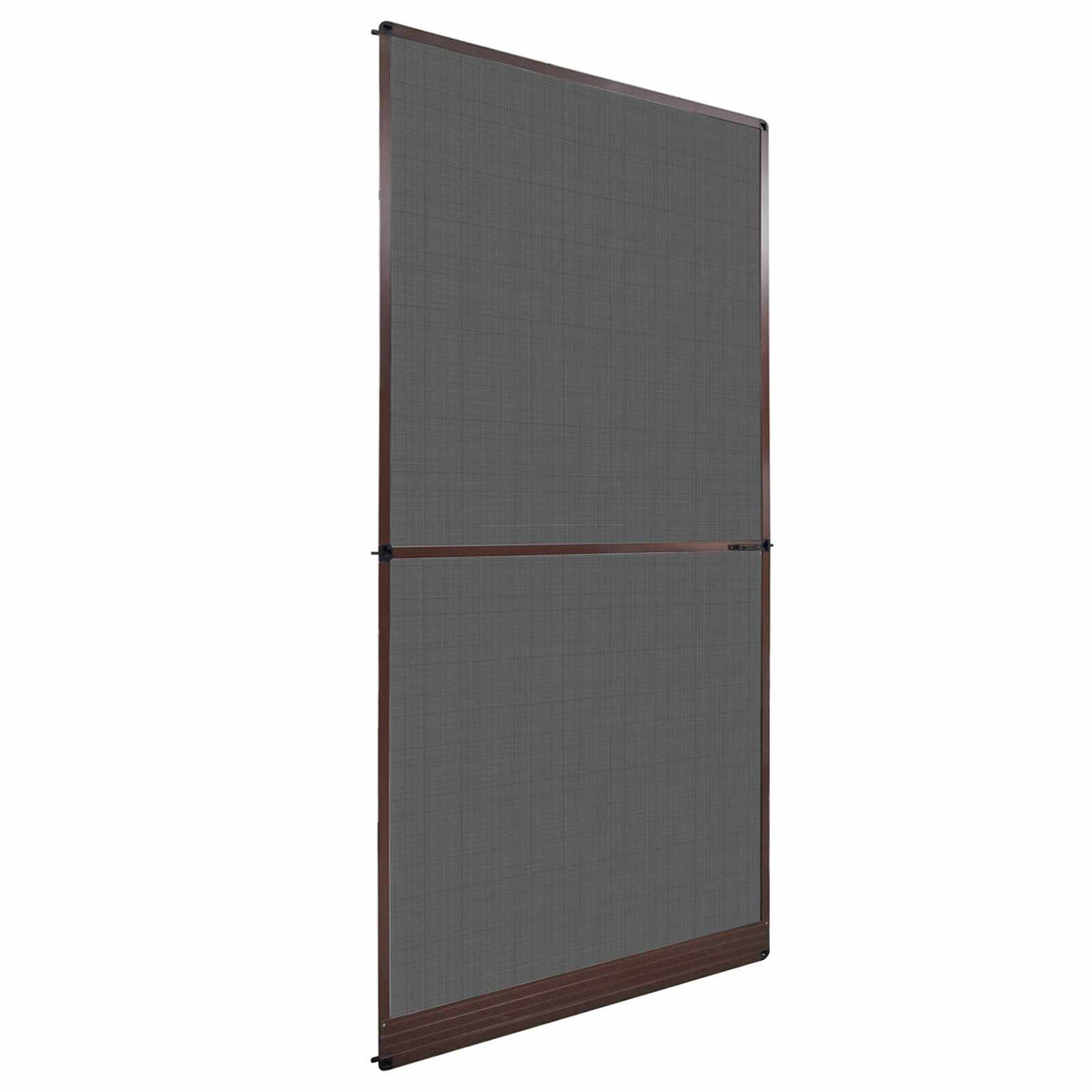 Schwenk-Insektenscreen Braun und Schwarz 120 x 240 cm