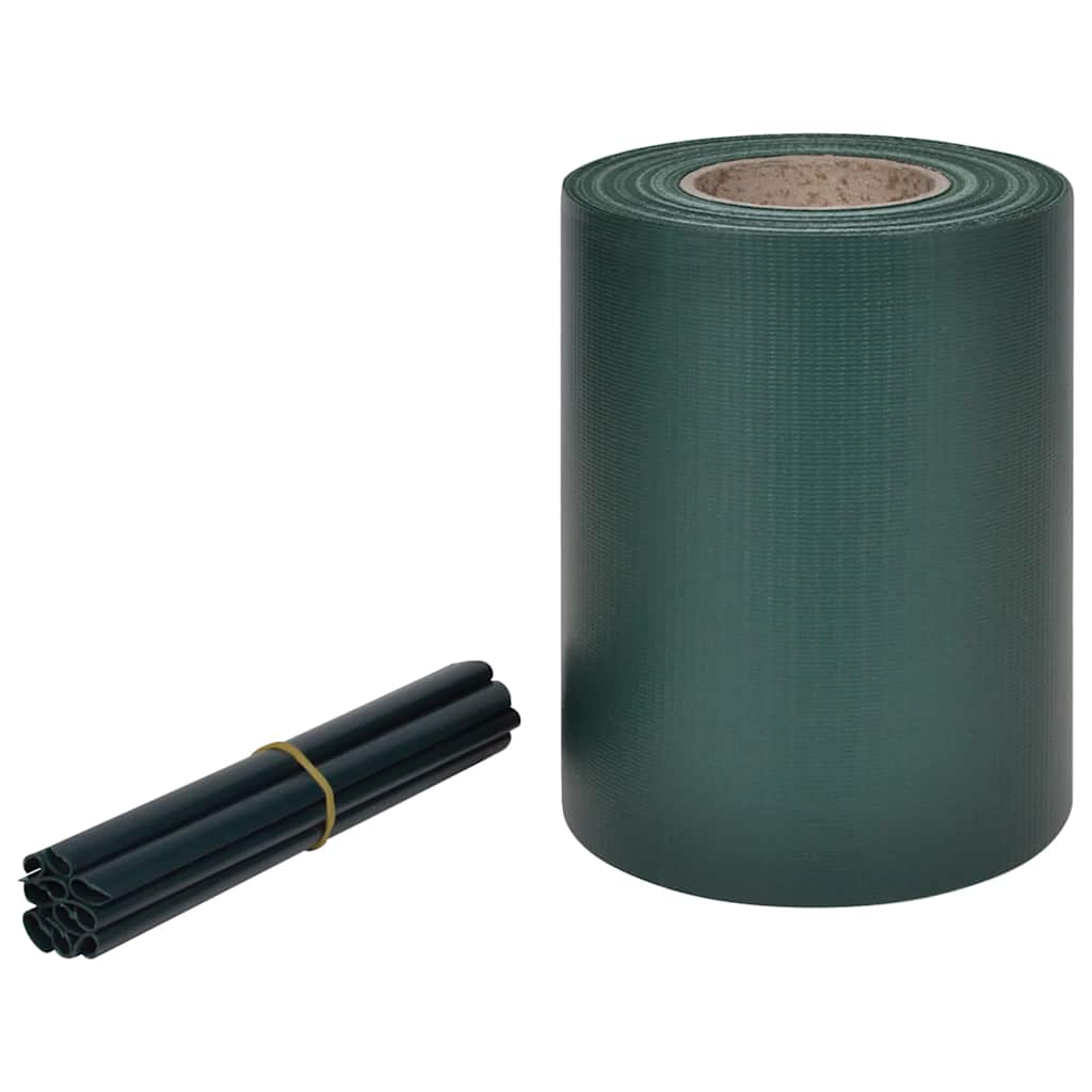 Sichtschutzstreifen PVC 70 x 0,19 m Grün