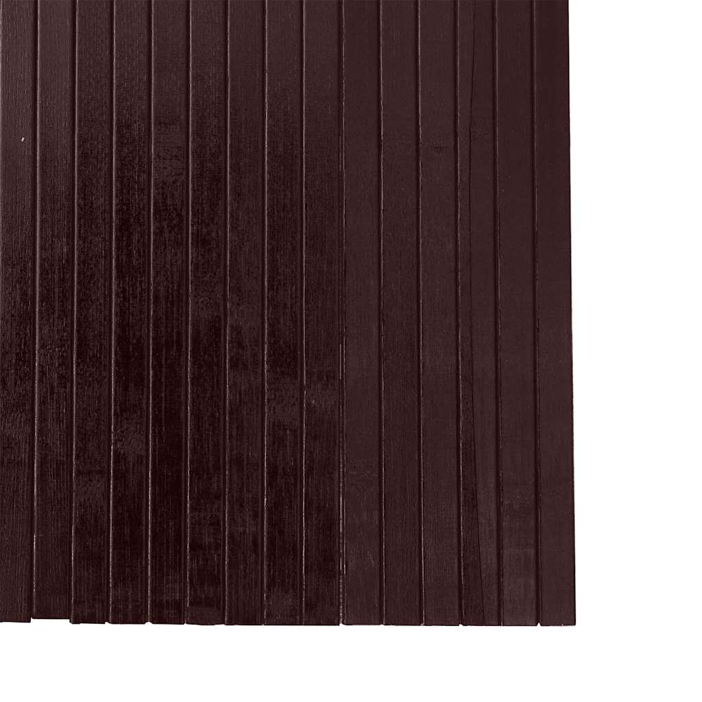 Raumteiler Bambus Dunkelbraun Breite 250 cm Höhe 165 cm
