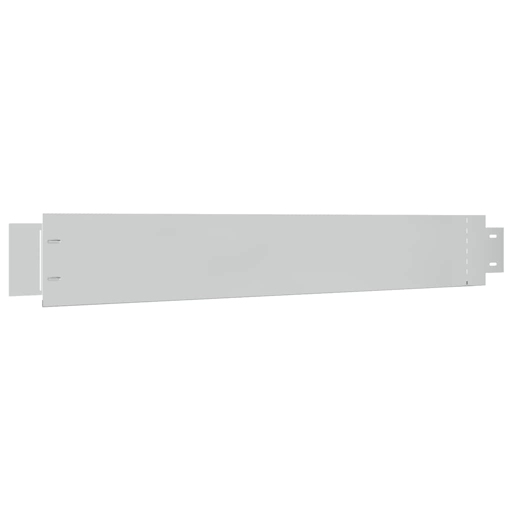 Flexible Rasenkante 15-er Set Verzinkter Stahl 100x14 cm