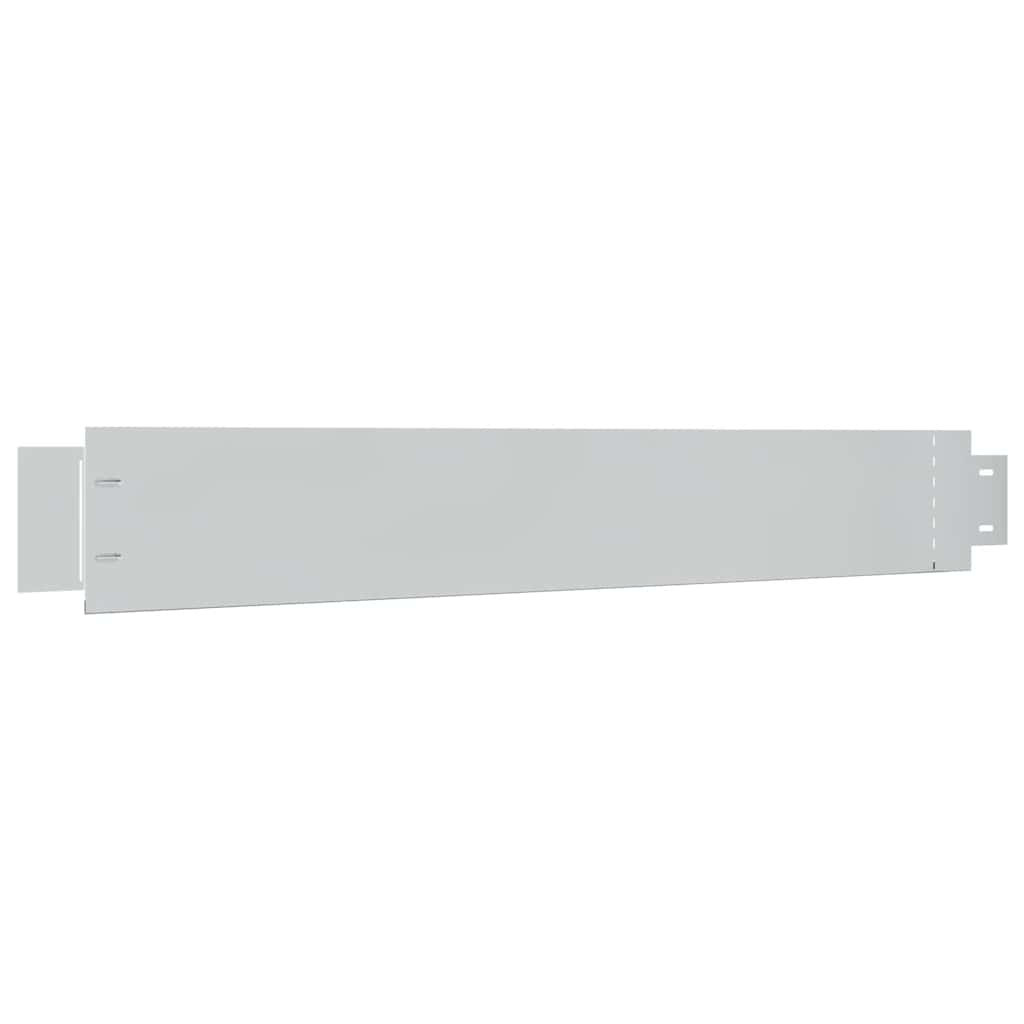 Flexible Rasenkante 20-er Set Verzinkter Stahl 100x14 cm