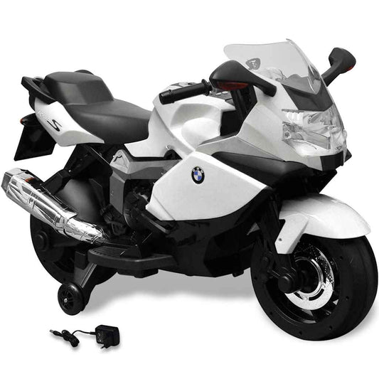 BMW 283 Elektro-Motorrad für Kinder Weiß 6 V