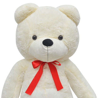 Weicher XXL-Plüsch-Teddybär Weiß 85 cm