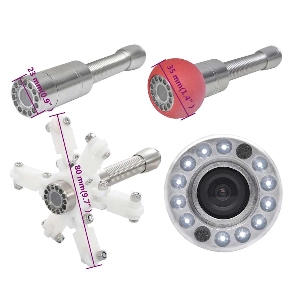 Rohrkamera 30 m mit DVR