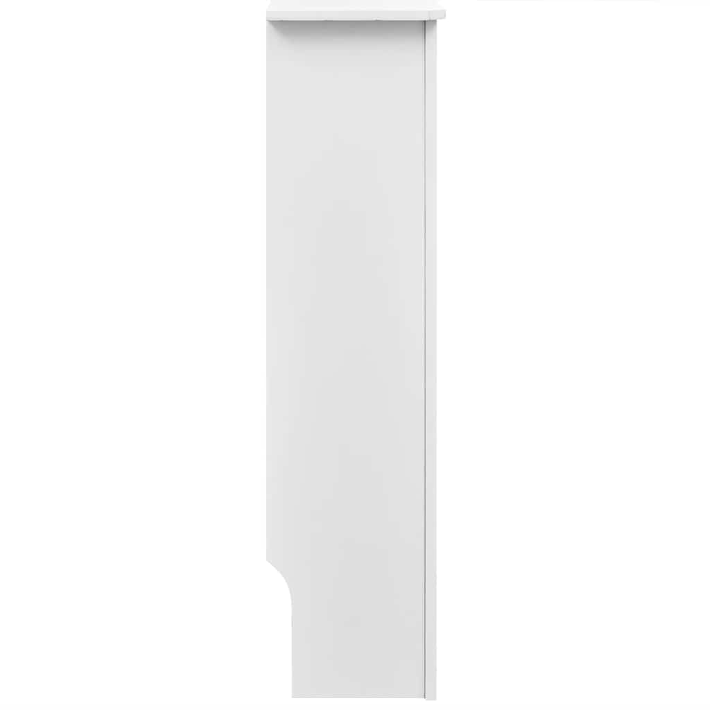 Holzwerkstoff Heizkörper-Abdeckung Heizkörperverkleidung 112 cm, weiß