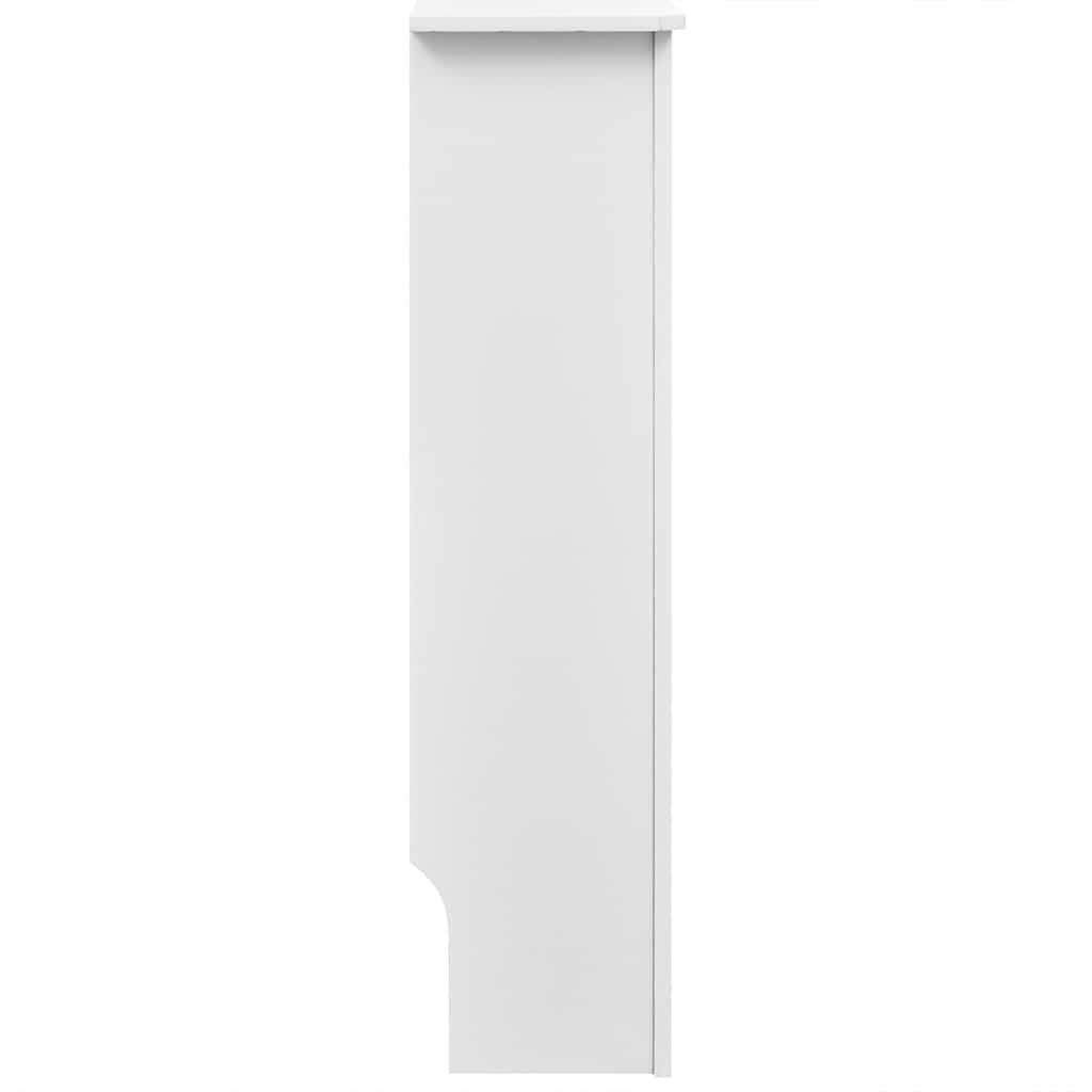 Holzwerkstoff Heizkörper-Abdeckung Heizkörperverkleidung 152 cm, weiß