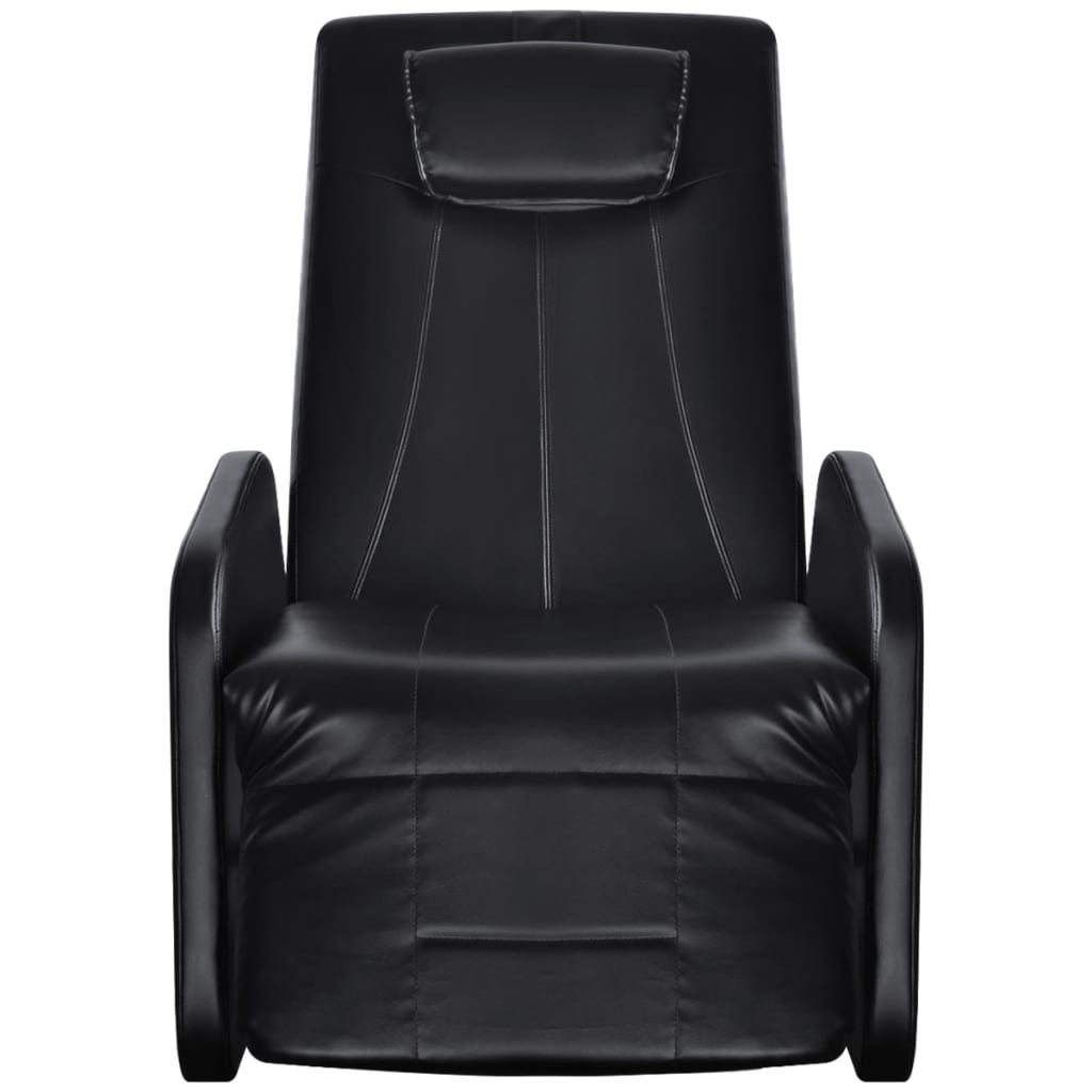 Massagesessel Schwarz Kunstleder