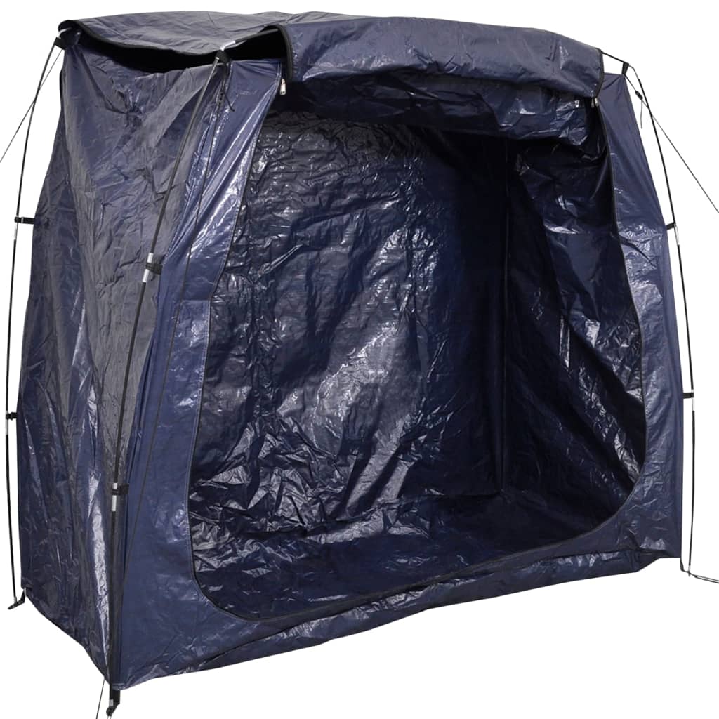 Fahrradzelt 200x80x150 cm Blau