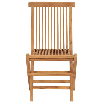 Klappstühle, 2 Stück, für Garten und Außenbereich, Teakholz